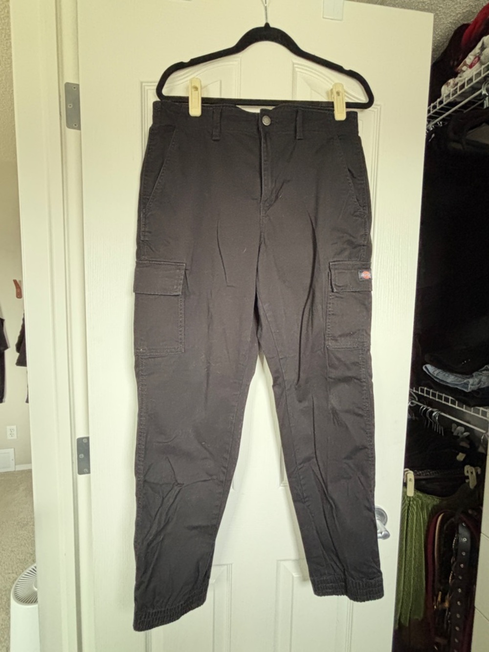 Dickies Black Cargo Jogger Pants